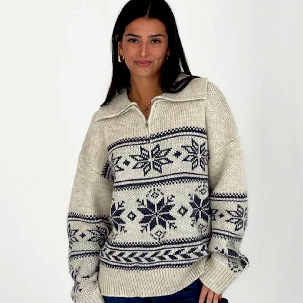 Grey Bandit Sweater